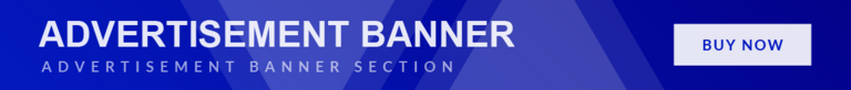 dark blue banner